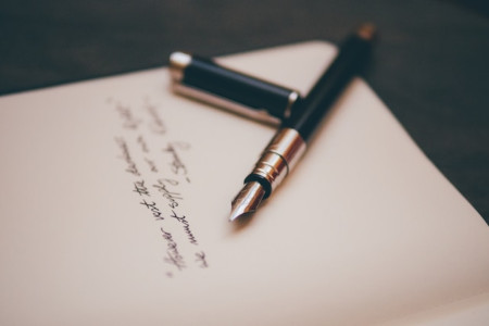 foglio penna scrivere